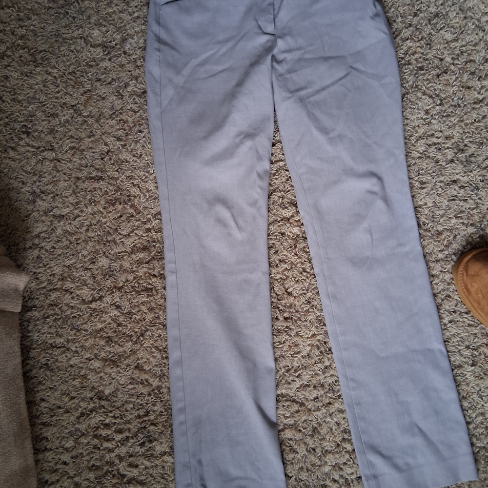Express Light Gray Work Pants